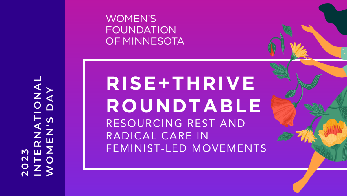 Rise & Thrive Roundtable Flyer